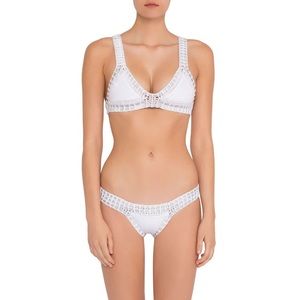 NWT KIINI Valentine Bikini Top (M) & Bottom (S)